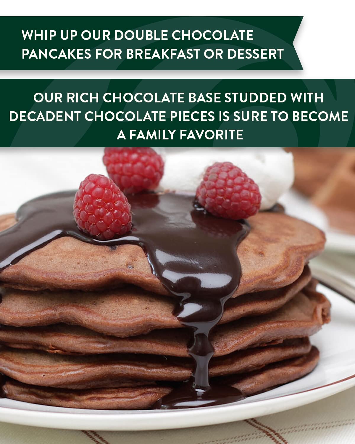 Stonewall Kitchen Double Chocolate Pancake And Waffle Mix, 16 Ounces