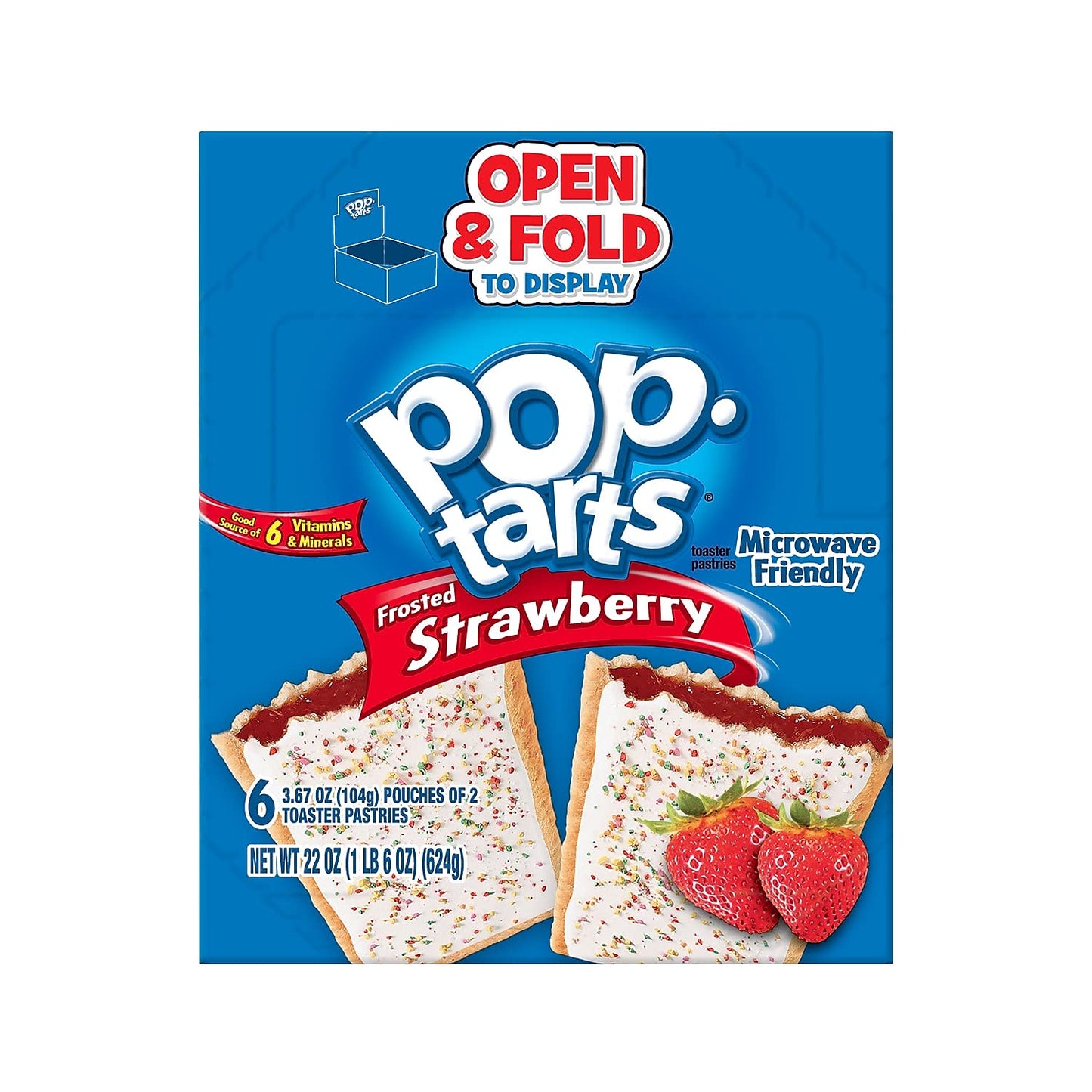 TOASTR PASTRIES STRAWBRY