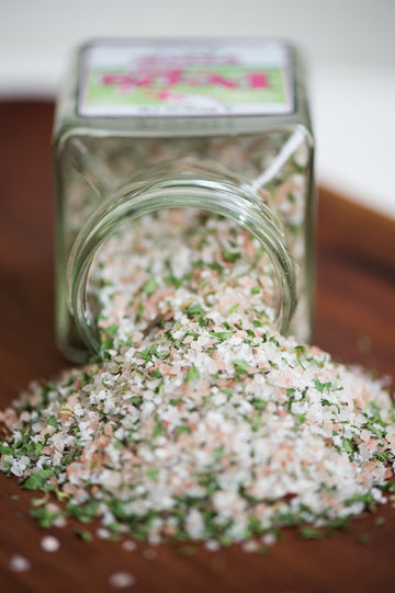 Peg'S Pink Salt Seasoned Salt - Gourmet Seasoning - All Purpose For Cooking - Salt With Herbs And Spices (6 Oz)