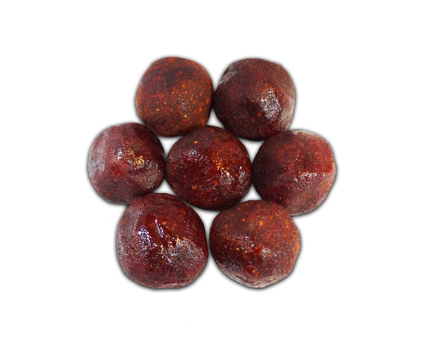 Jovy Enchilokas Candy. Mango Flavored Tamarind Covered Gummies With Chili. Net Wt 1-Lb 1-Oz