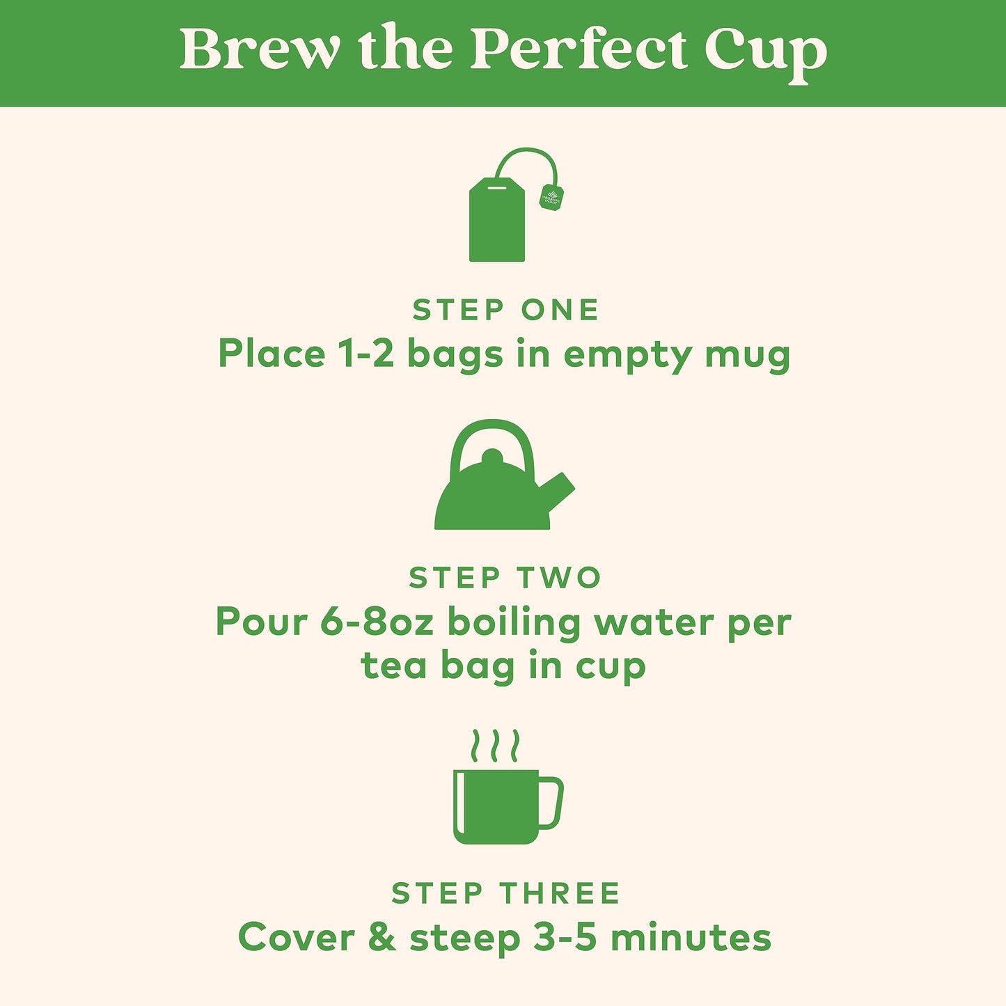 Organic India Tulsi Green Tea Bags - Holy Basil Tea, African Basil, Stress Relieving, Immune Support, Usda Certified Organic, Premium Darjeeling Green Tea, Caffeinated - 18 Infusion Bags, 3 Pack