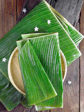 Fresh Banana Leaves 1 Lb. Hoja De Platano
