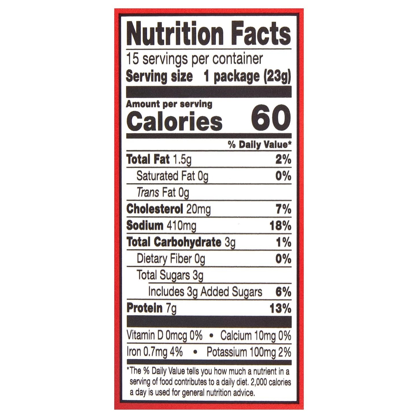 Jack Link'S Original Tender Style Beef Steak, 0.8 Ounce (15 Count)