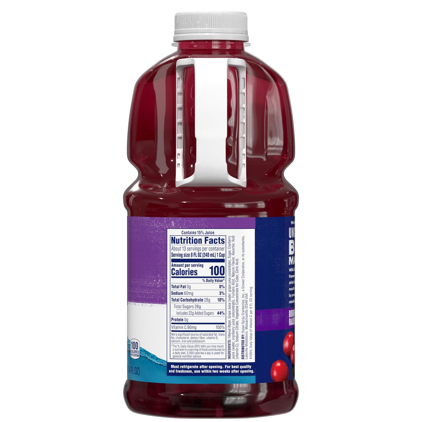Ocean Spray Cran-G Juice Drink, 101.4 Fl Oz Bottle, Pack of 6