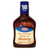 Kraft BBQ Sauce, Slow-Simmered with Hint of Honey, 18 oz Bottle, 1.12 lb
