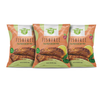 Plant-Based Meat: Vegan Fish Substitute - High-Protein, Keto-Friendly, Pea Protein-Based, Fish-Free Vegan Seafood Alternative -