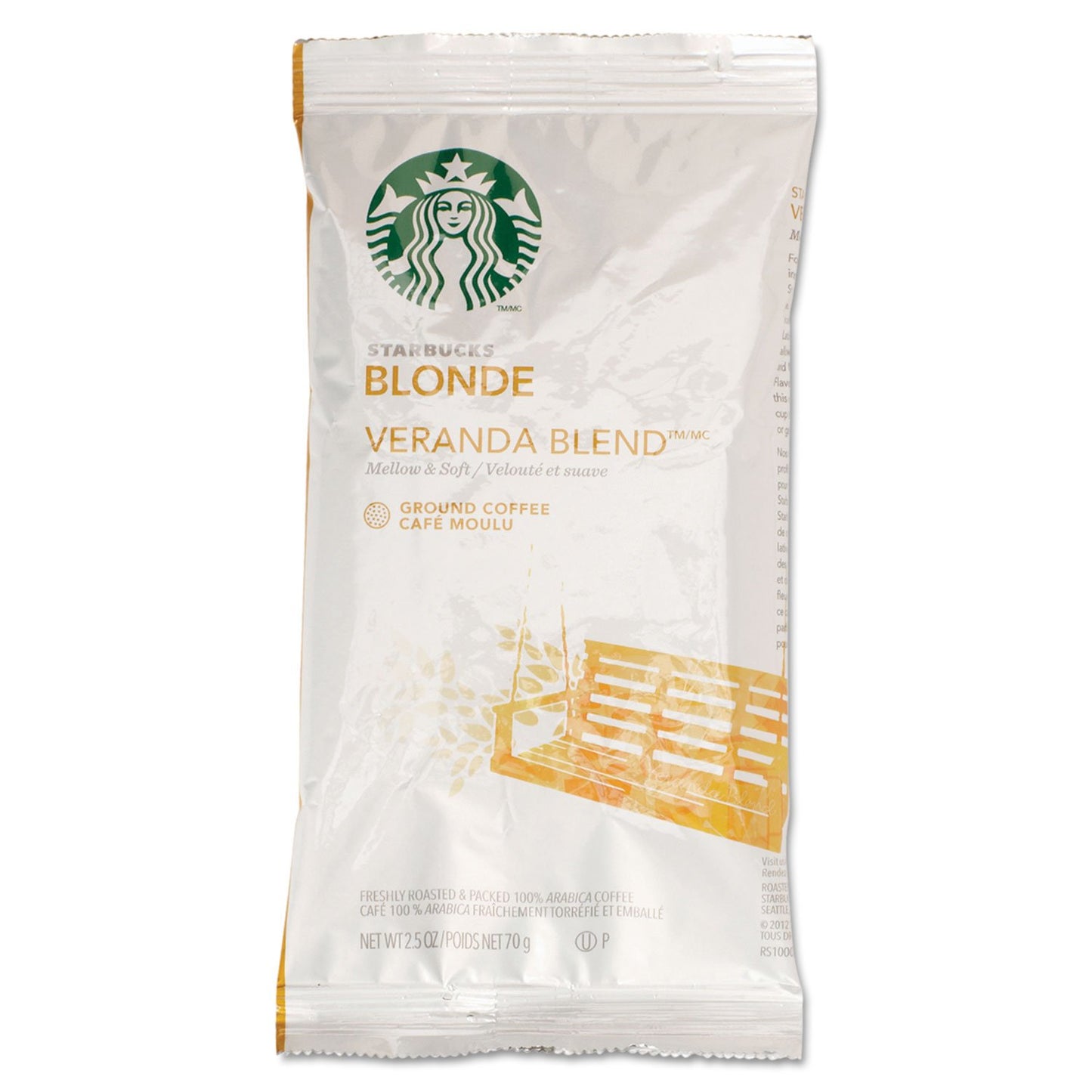 Starbucks Coffee, Vernanda Blend, 2.5Oz, 18/Box
