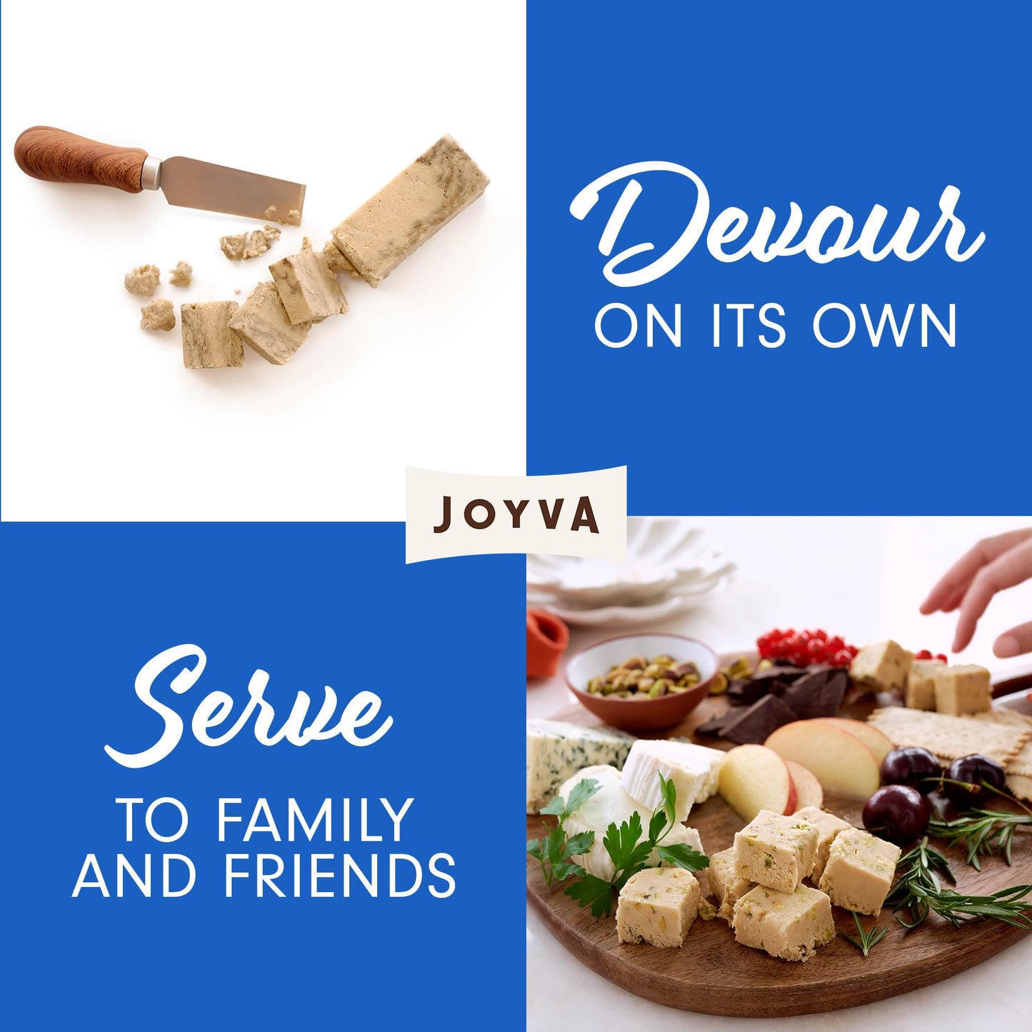 Joyva Halvah - Original, 16Oz | A Delicious Sesame Treat | Dairy Free, Gluten-Free & Kosher Parve | Handcrafted In Brooklyn (Pac