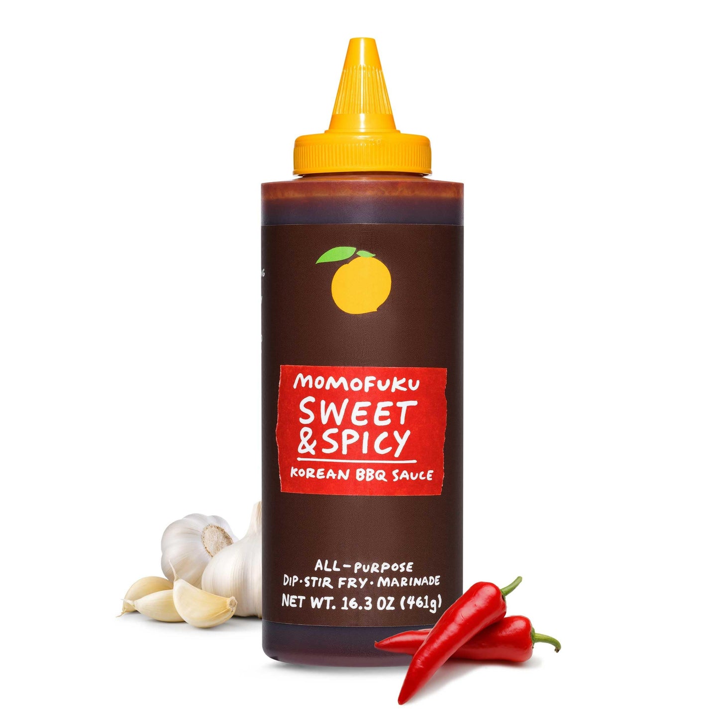 MOMOFUKU Sweet & Spicy Korean BBQ Sauce, Umami Flavor, 16.3 Ounce, with Gochujang, Black Pepper, Soy & Garlic