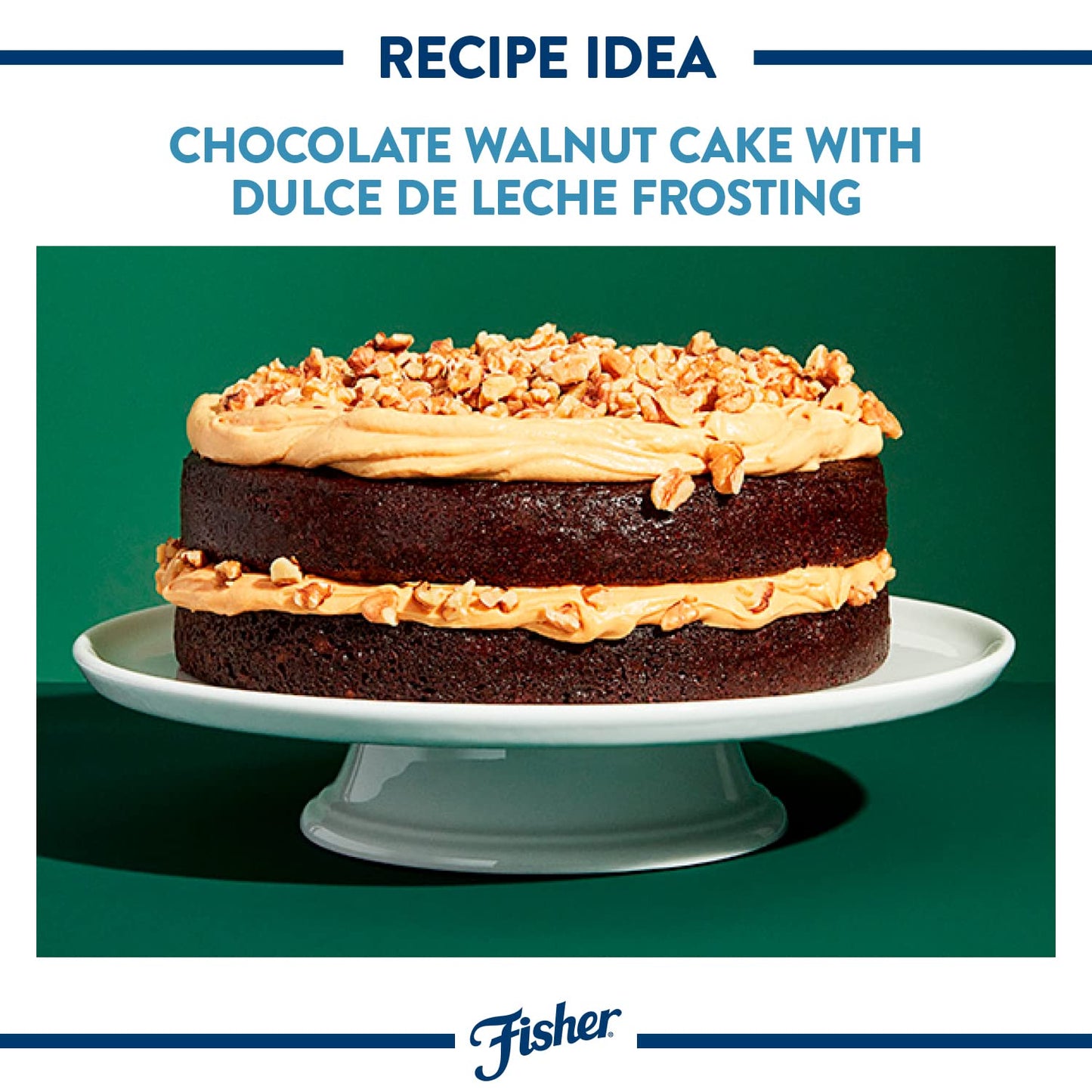 Fisher Chef'S Naturals Chopped Walnuts, 6 Ounces, California Grown Walnuts, Unsalted, Naturally Gluten Free, No Preservatives, Non-Gmo