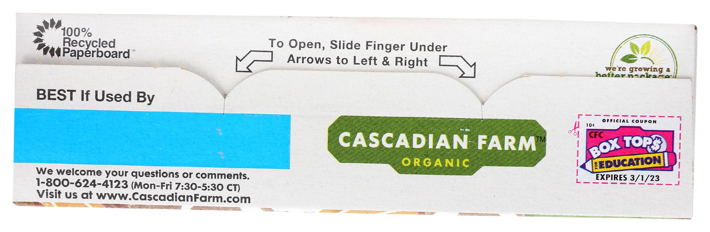 Cascadian Farm Organic Granola, Dark Chocolate Almond Cereal, 13.25 Ounce