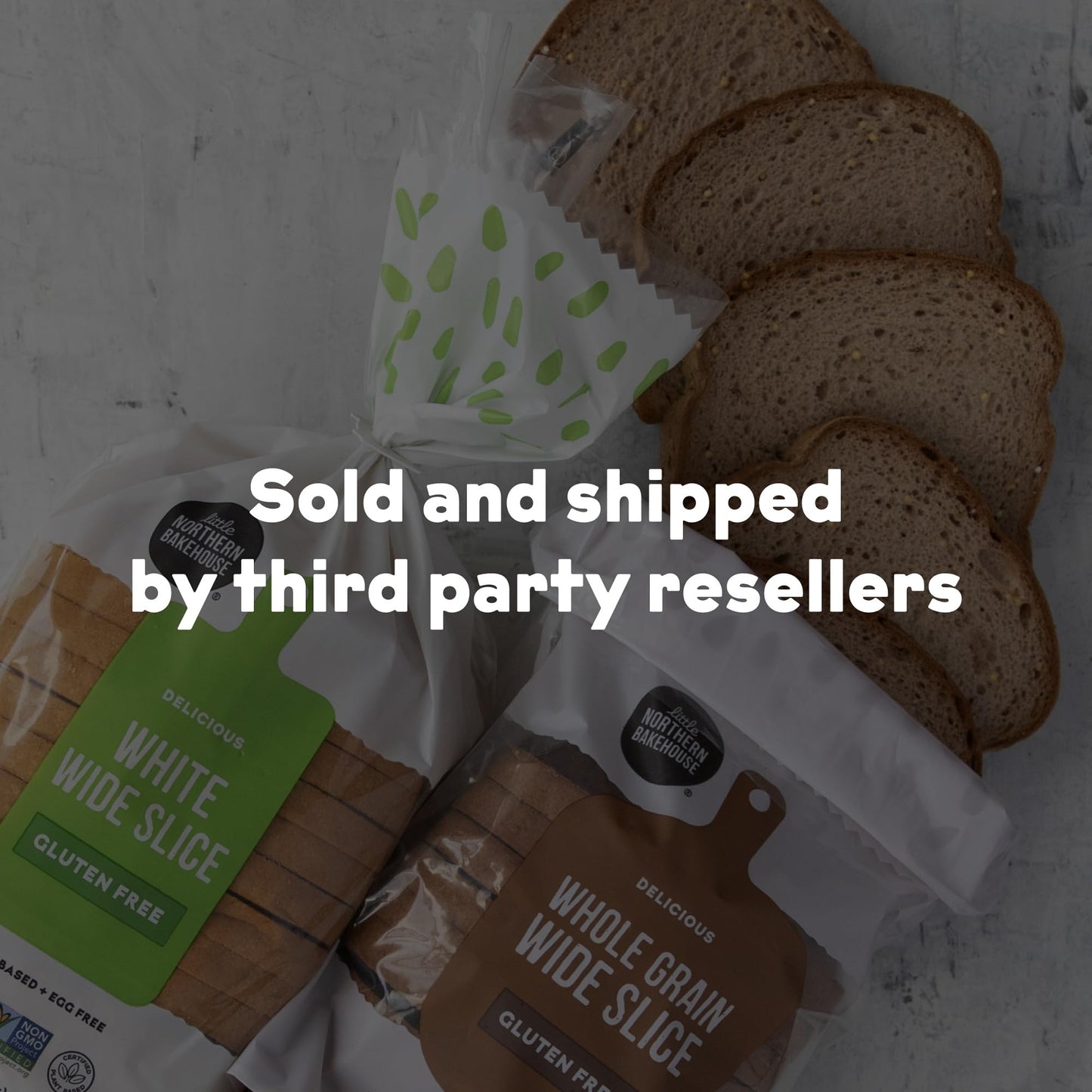 Little Northern Bakehouse Wide Sliced White Gluten Free Bread, Vegan Bread, Non-Gmo And Allergy-Friendly, Gluten Free Food, Meals, Snacks - Wide Sliced White (8 Pack, 20. Oz Each)