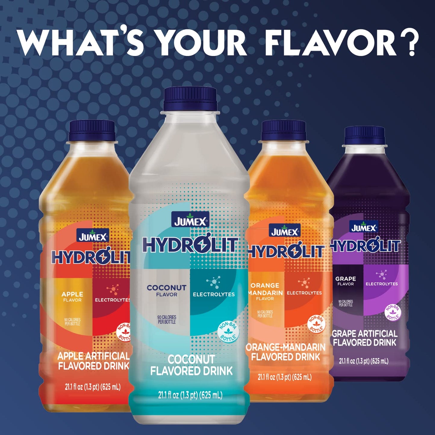 Jumex Hydrolit Coconut Flavor 21.1 Fl Oz 12-Pack