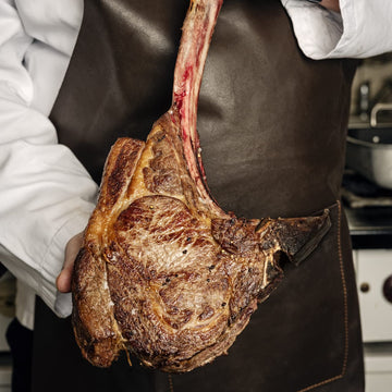 Grumpy Butcher Monster Tomahawk Wagyu Steak, 48-60 Ounces - Wagyu Beef Dry Aged Ribeye Steak Meat Masterpiece