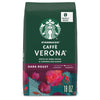 Starbucks Whole Bean Coffee, Dark Roast Coffee, Caffè Verona, 100% Arabica, 1 Bag (18 Oz)
