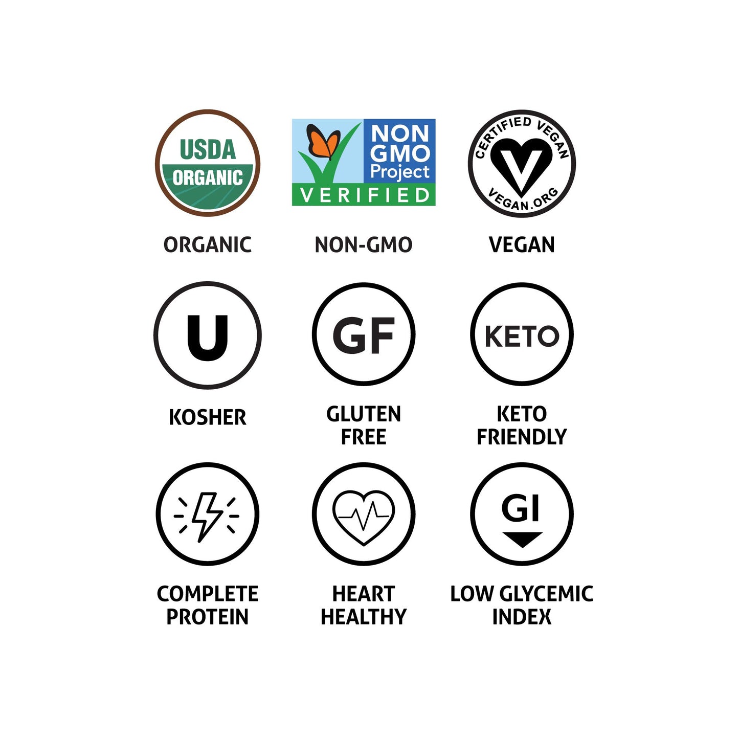 The Only Bean Organic Black Bean Spaghetti Pasta - High Protein, Keto, Gluten-Free, Vegan - 8 oz (6 Pack)