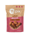 Yupik Roasted Salted Almonds, 8 Oz, Gluten-Free, Kosher, Crunchy Savory Snacks, Roasted Almonds with Sea Salt, Protein Nuts