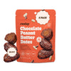 Realsy Organic Pitted & Stuffed Medjool Dates, Vegan, Gluten-Free, Peanut Butter Chocolate 5 Pack