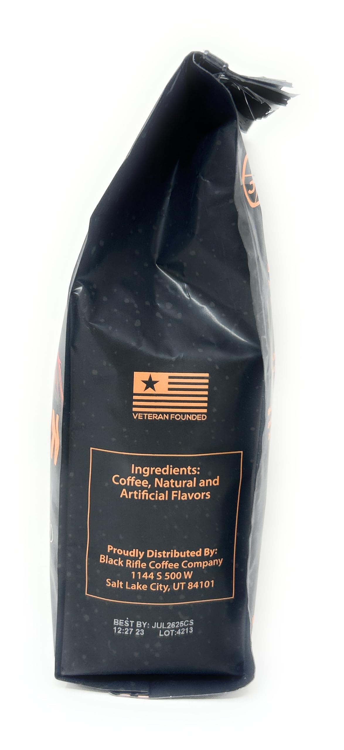 Black Coffee Company Pumpkin Spice Medium Roast Ground Coffee 11 OZ Bag