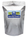 Thousand Lakes Freeze Dried Fruits And Vegetables - Broccoli Florets - Bulk 5 Ounces 100 Florets - No Stems No Salt Added