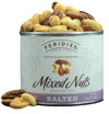 FERIDIES Salted Deluxe Mixed Nuts - 9oz Vacuum Sealed Tin