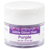 DecoPac Edible Glitter Dust | Purple | Edible Sparkle Powder For Cake Decorating, Cakes, Cupcakes, Cookies, and Donuts - 4g
