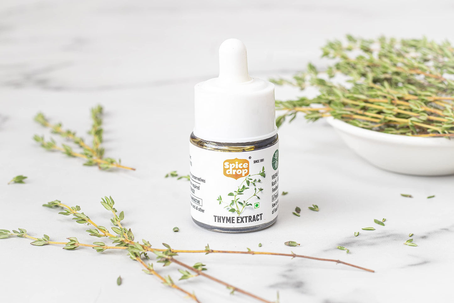 Spice Drop Pack Of 6 Herbs Extracts - 100% Natural - For Cooking, Baking, Sauce, Dips - Each 0.17Oz (180 Drops) | Holiday Gift P