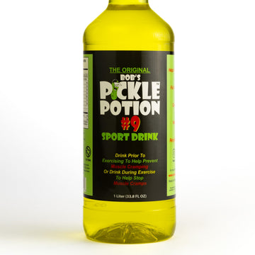 Bobs Pickle Potion #9 Dill Juice Sports Drink - 33.8 Fl Oz (Pack of 1)