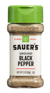 Sauer's Black Pepper Ground, 2.00 Ounce (Pack of 1)