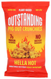 Pigout Pigout Hella Hot Pigless Pork Rinds 3.5 Ounce