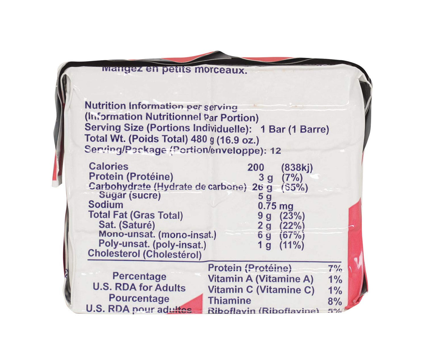 Datrex Emergency Survival 2400 Calorie Food Ration Bar, 12 Bars