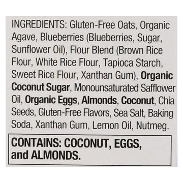 Pamelas Products Oat Blueberry Lemon Bar - 5 Count (Pack Of 6)