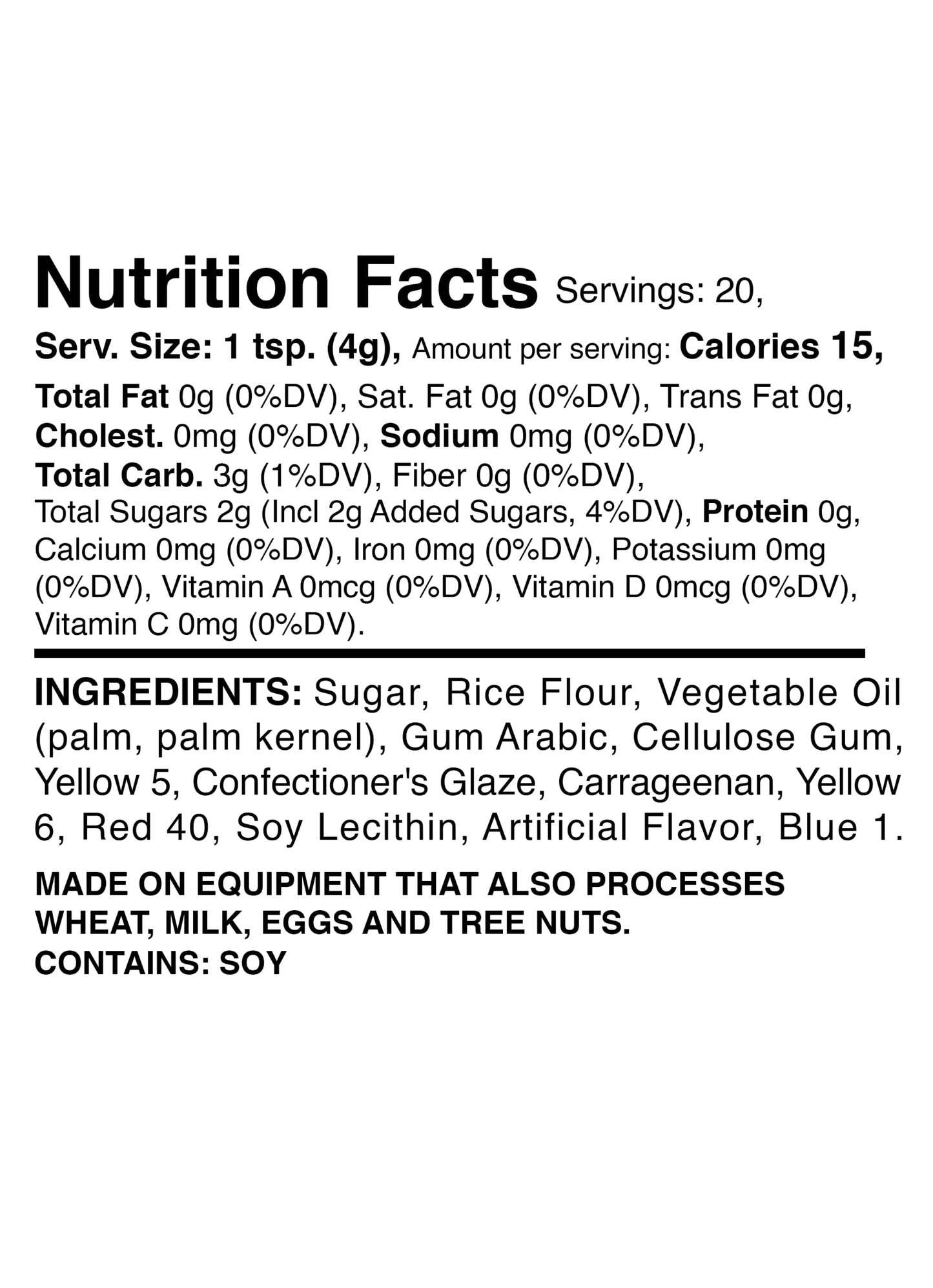 Mystic Sprinkles Christmas Holiday Confetti Sprinkle Mixes (The Gingerbread Men 2.8Oz)