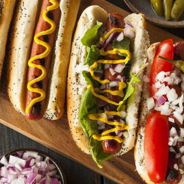 Hi Mountain Seasonings ǀ Original Hot Dog Making Kit ǀ Includes Seasoning, Collagen Casings, And Simple-To-Follow Directions ǀ Creates 23 Lbs Of Delicious Hot Dogs