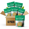 AshaPops Vegan Cheese Flavored Popped Water Lily Seeds, 1 oz (Pack of 6) - Gluten-Free, Vegan, Paleo, Nut-Free, Corn-Free, Soy-F