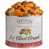 FERIDIES Honey Cheddar 5 OClock Crunch Gourmet Sweet and Spicy Snack Mix, 6oz Tin