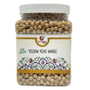 NY SPICE SHOP Whole Yellow Peas - 1.5 Pound (lbs.) Dry Yellow Peas - Pure & All-Natural Beans - Healthy & Delicious - Protein &