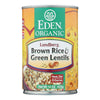 Eden Organic Brown Rice & green Lentils 15-Ounce cans (Pack of 12) ( Value Bulk Multi-pack)