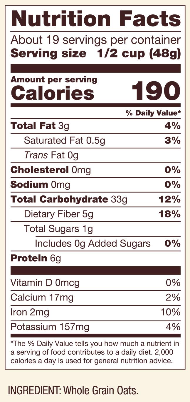 Bobs Red Mill Rolled Oats, Old Fashioned, 32 Oz (Pack of 4), Natural Color, Model 1360S324