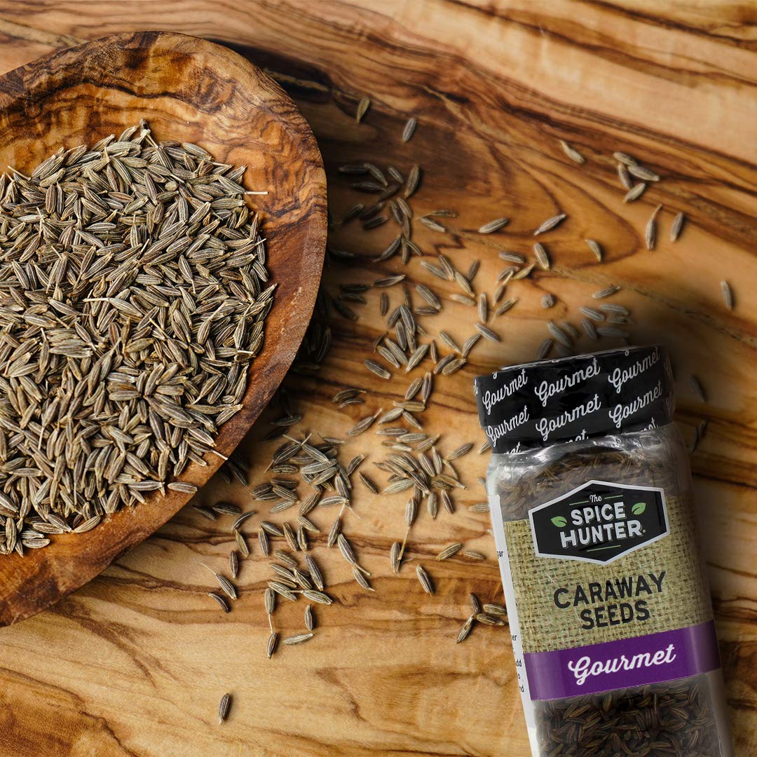 The Spice Hunter Caraway Seeds, Whole, 1.9-Ounce Jar