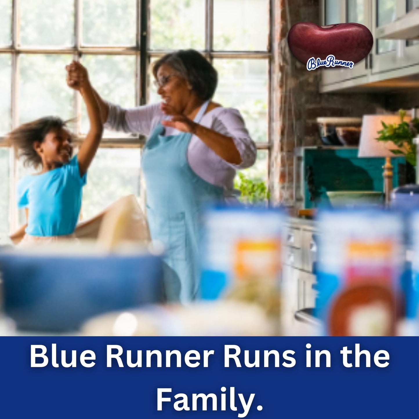 Blue Runner Creole Cream Style Navy Beans 16 Ounce (Pack Of 12)