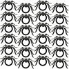 Oasis Supply Black Spider Ring Cupcake Topper, 144