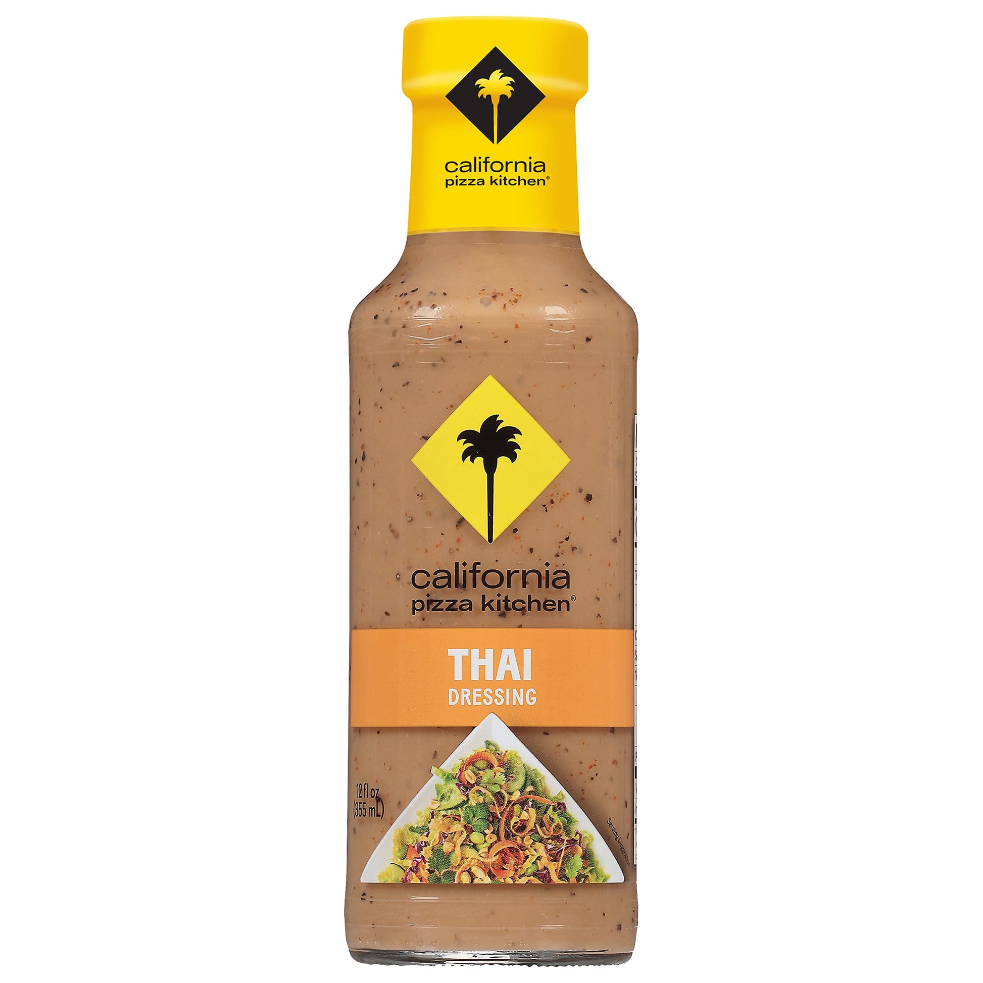 California Pizza Kitchen Thai Dressing - Creamy Thai Peanut Sauce, Restaurant-Like Asian Peanut Sauce, Asian Salad Dressings, Fr