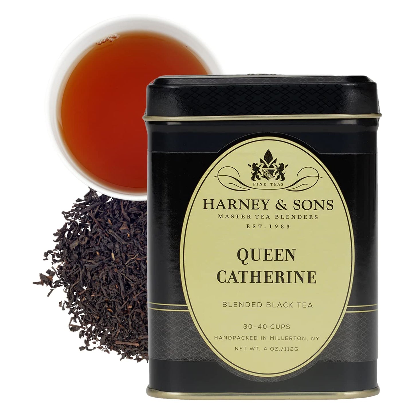 Harney & Sons Loose Leaf Tea, Queen Catherine, 4 Ounce
