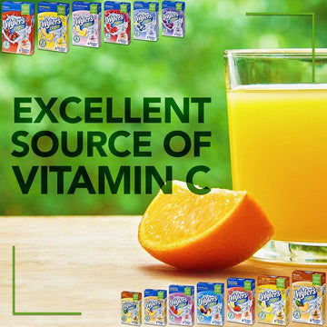 Wyler'S Light Singles To Go Powder Packets, Water Drink Mix, Half Iced Tea & Half Lemonade, 8 Packets Per Box (Pack Of 6)