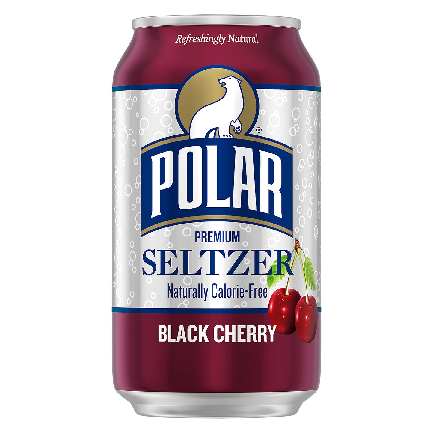 POLAR Seltzer Water Black Cherry, 12 fl oz Cans, 18 Pack, Model 10161309