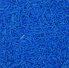 Sentovac Edible Blue Jimmies Sprinkles for Cake Decorating Baking | Cupcake Cookie and Ice Cream Toppers Cake Decorations| Celeb
