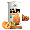 SILO Nuts Organic Bitter Apricot Kernels - 16 oz USDA Certified Organic Bitter Apricot Seeds - Natural & Non-GMO enhanced Quality Kernals No Sulfur or Additives