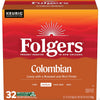 Folgers Colombian Medium Roast Coffee, 128 Keurig K-Cup Pods