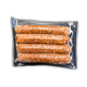 Bearded Butchers Original Bratwurst 12-Pack (1 Lb Each) - Gourmet Sausage With Our Signature Original Seasoning & Mozzarella Che